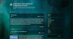 Desktop Screenshot of indigenousgenomicsgovernance.org